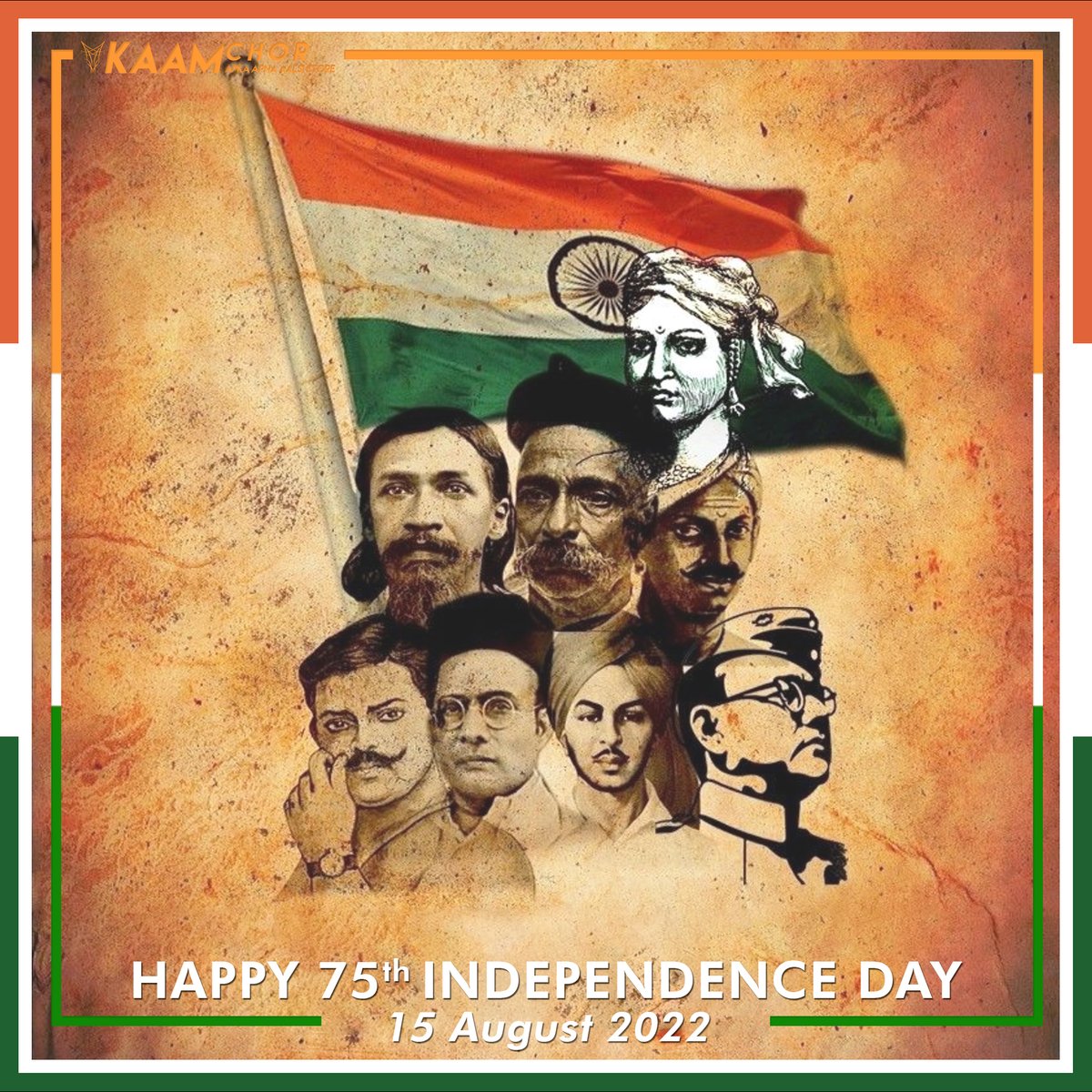 Kaamchor7's tweet photo. Happy Independence Day to India. Jai Hind.
We are proud to be a part of the largest Democracy in the world. https://t.co/KZKhweVysw