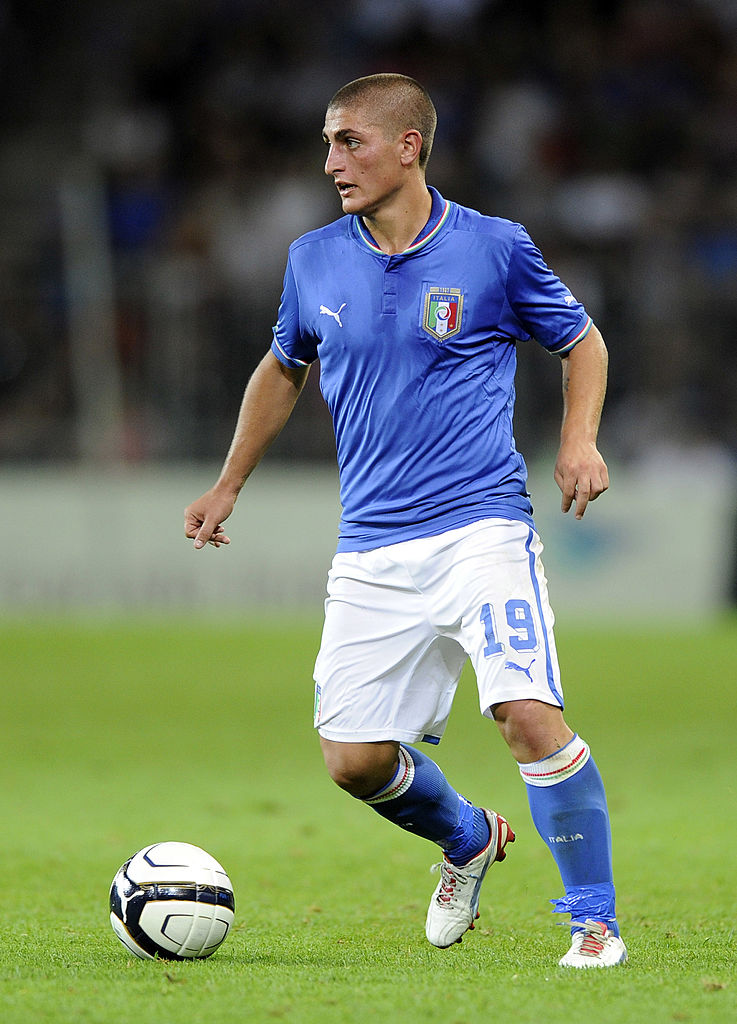 Azzurri_En's tweet photo. A young Marco #Verratti making his debut #OnThisDay 10 years ago 🔙 🤩

What a fine player he's turned out to be 🇮🇹 ⭐ 

#Azzurri #VivoAzzurro https://t.co/HnR3xT6toH