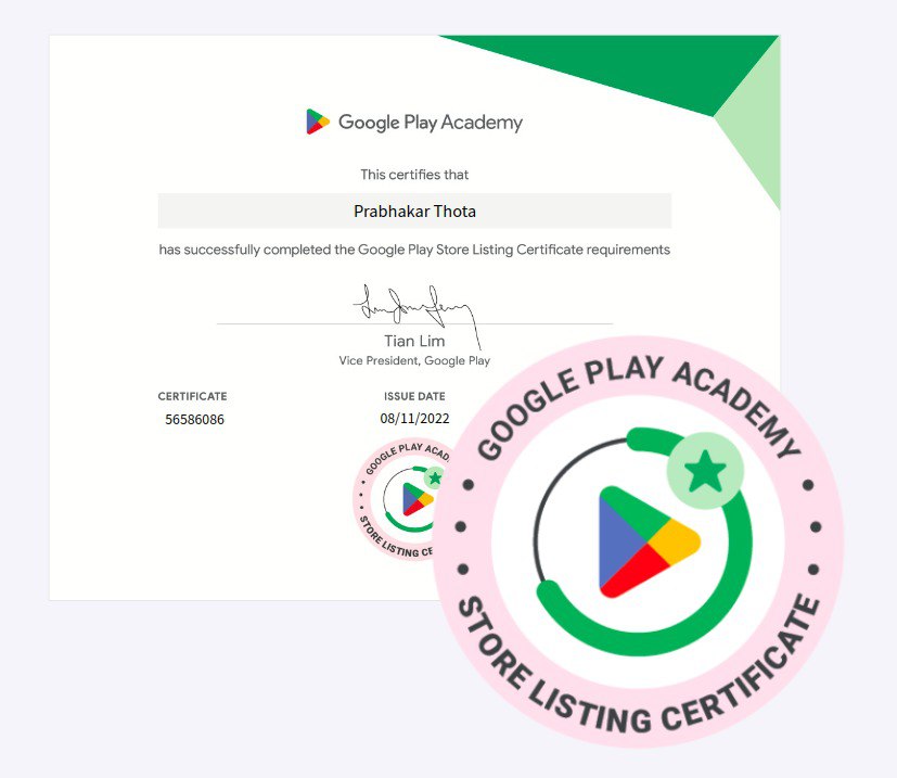 MyInnos's tweet photo. Another log in my list from Google Play Academy. It is more productive and knowledgeable throughout the journey to meet the requirements.

#AndroidDev #android https://t.co/Mw3hqUsxV2