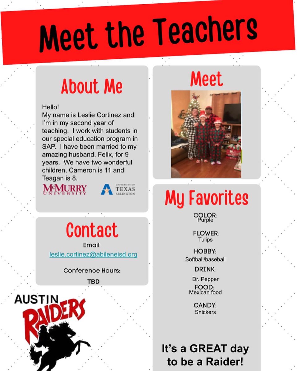 Time to meet the SAP and KPALS teachers at Austin Elementary! <a href="/abileneisd/">Abilene ISD</a>