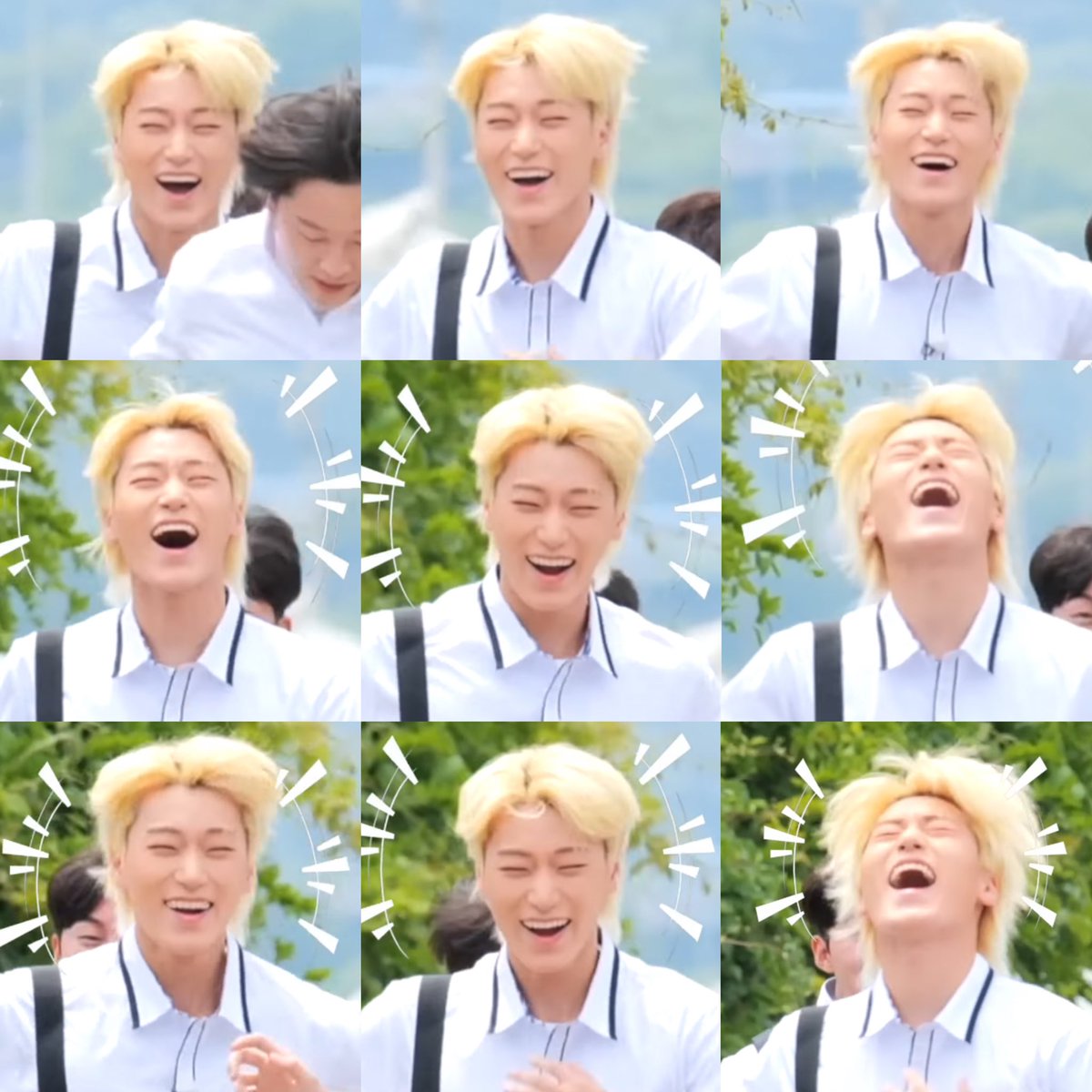 san is sunshine personified ☀️