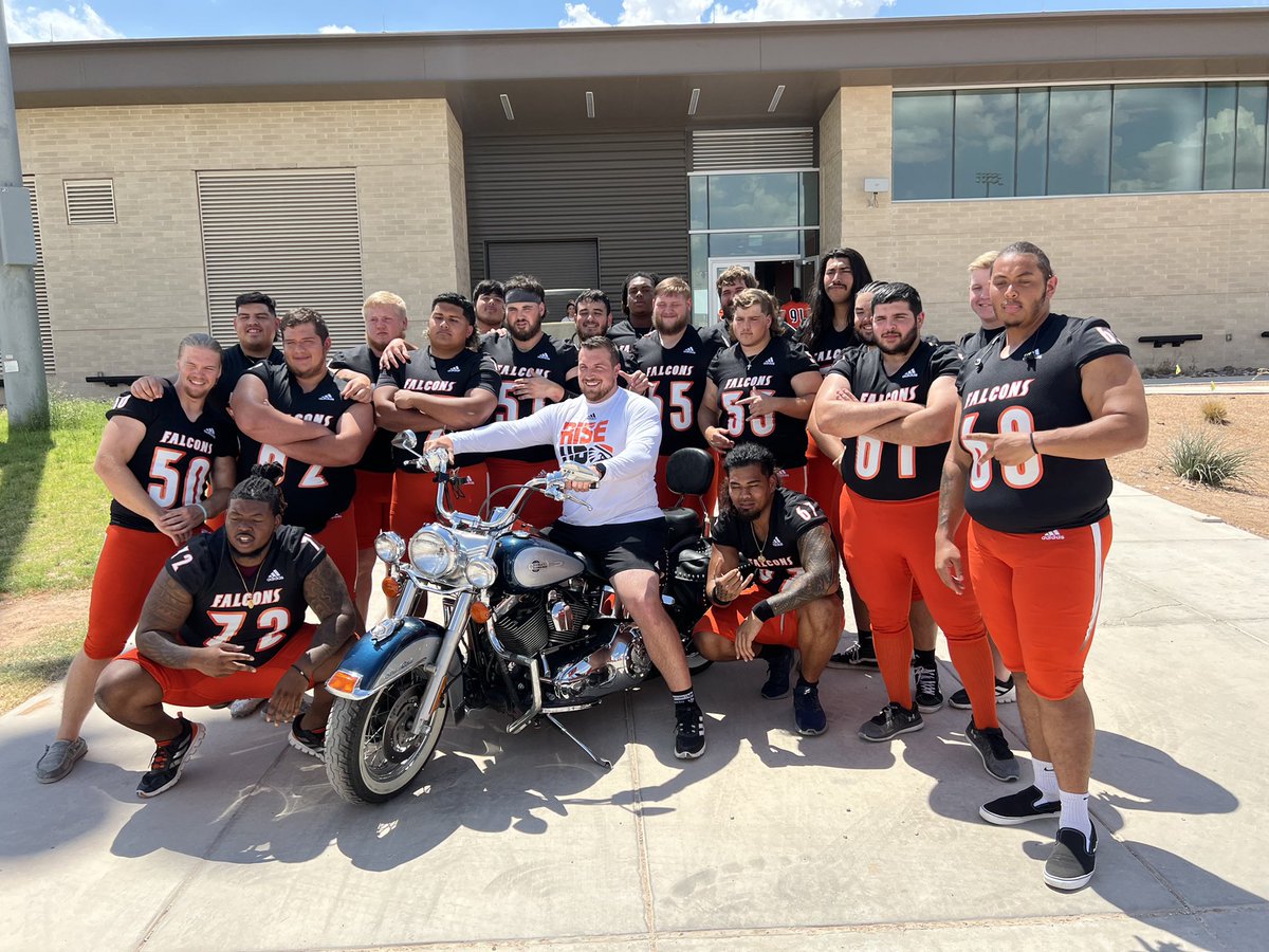 My Ride Or Dies Are Coming To Own The Trenches Near You #FalconsRising #TheStandardIsSet