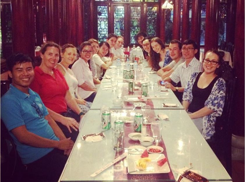 QUTphsw's tweet photo. Under the leadership of Dr Julie King, this year's cohort of students are all geared up for a health sciences and social work placement in Vietnam! We wish them great learning adventures! @endinequity #Vietnam #placement #internationalhealth https://t.co/jQZqP8DiG3