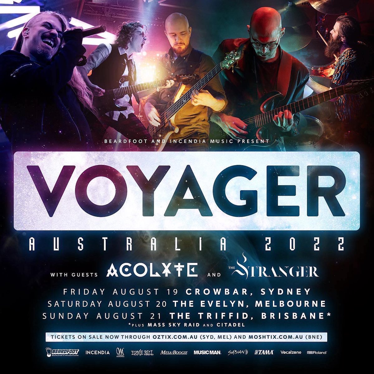 𝗢𝗡𝗟𝗬 𝟭 𝗧𝗜𝗖𝗞𝗘𝗧 𝗟𝗘𝗙𝗧 𝗠𝗘𝗟𝗕𝗢𝗨𝗥𝗡𝗘
 ❤️

Make it yours so you don’t miss out on this most EPIC evening of acts!

𝙌𝙐𝙄𝘾𝙆! 👉 tix.to/VoyagerAustral…

<a href="/Incendia_Music/">Incendia Music</a> / <a href="/Voyagerau/">VOYAGER</a>