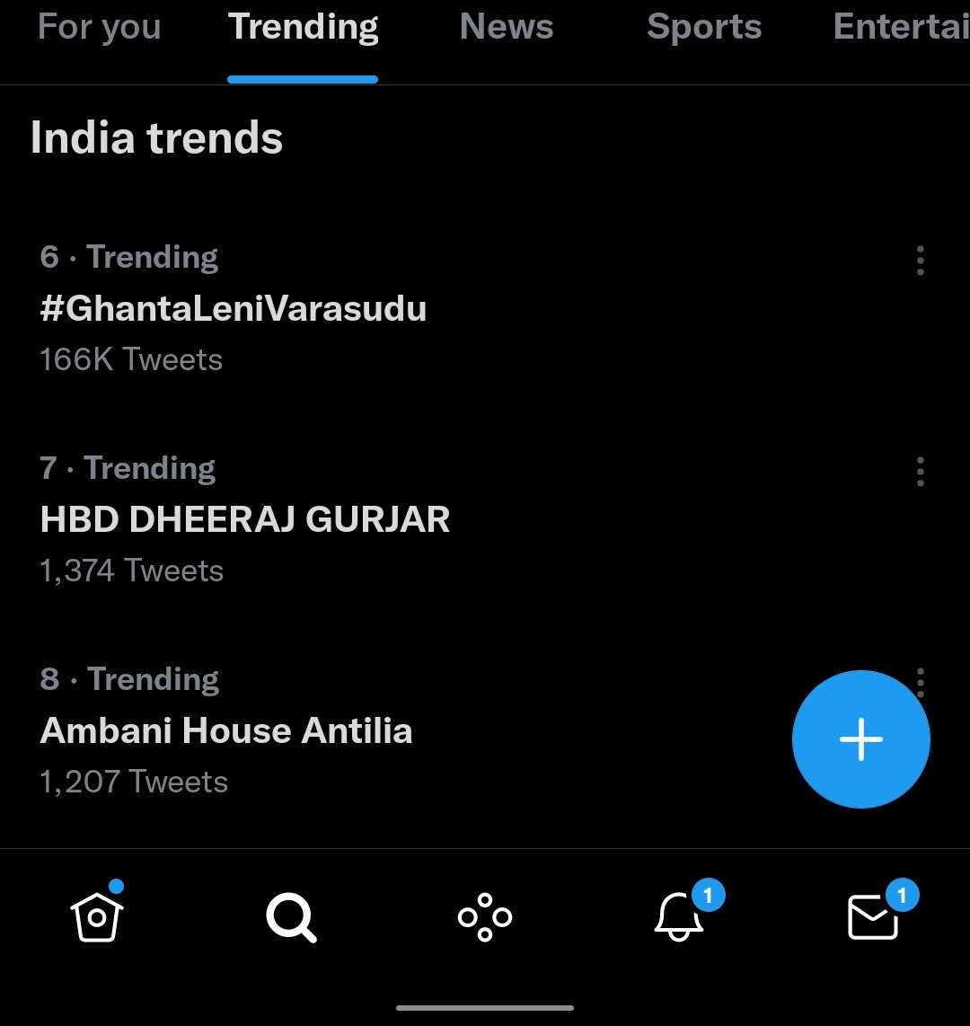 neneyRaBachaaa's tweet photo. Trending At 6 ⚡

#GhantaLeniVarasudu https://t.co/We6QPZWtQo