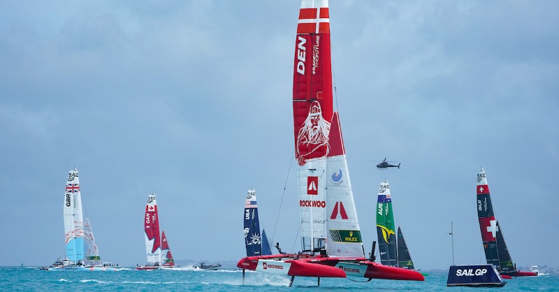 SailGP's tweet photo. The most exciting racing on water is coming to Copenhagen this week! 🇩🇰

#SailGP