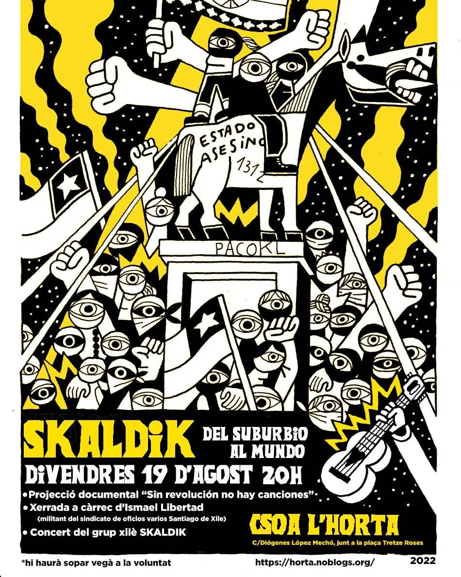 Aquest divendres al @CSOA_Horta