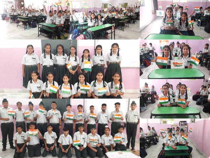Grade 6A celebrate  Independence Day