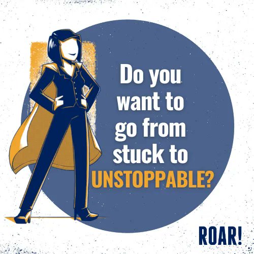 marilise77's tweet photo. 🔸💙 Do you want to go from stuck to UNSTOPPABLE? 💙🔸
Have you registered for the FREE masterclass?
'Your roarsome life... from stuck to unstoppable'
Sign up here to secure your spot
https://t.co/NRc8d0rwN1
#purpose #courage #power #roar #unstoppable #thinkbetter #actbetter https://t.co/deYxfTlKHM