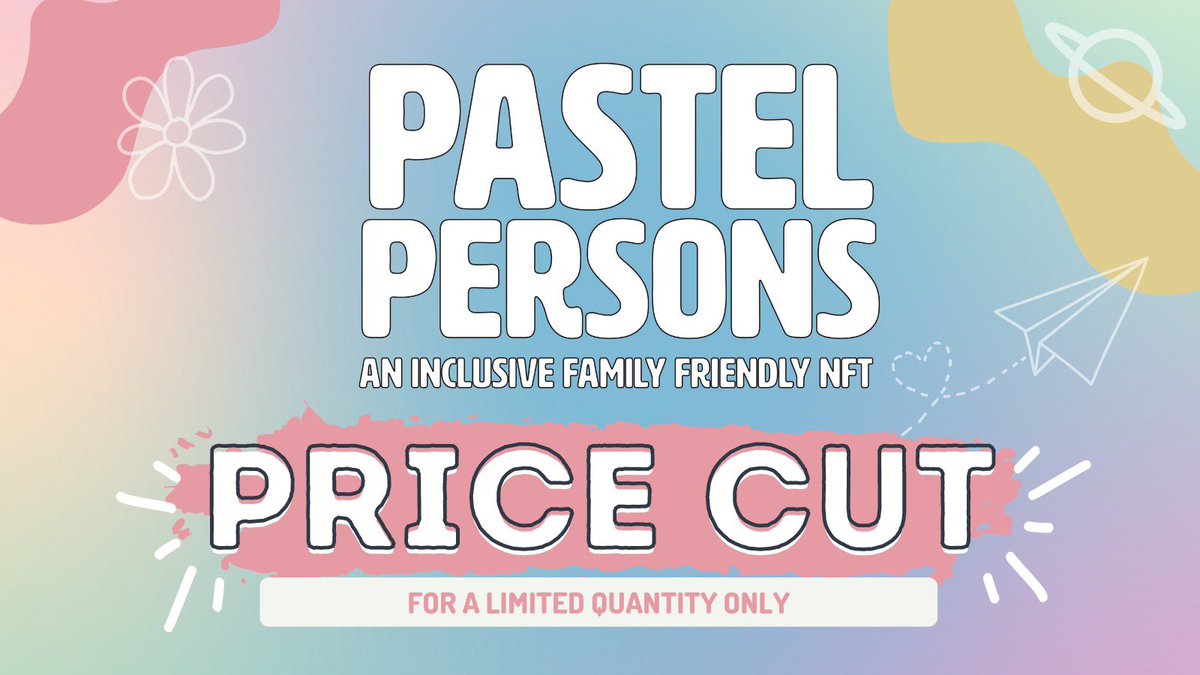 Pastel Persons | MINTING NOW tweet media