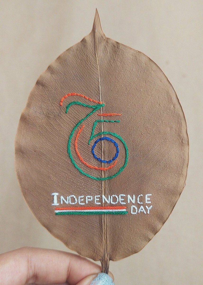 DexterityGlobal's tweet photo. As we celebrate our great nation today, here’s a beautiful #IndiaAt75 leafwork by a proud Dexter. 

To every Indian across the world, a Happy Independence Day! https://t.co/1hVYb6fGOz