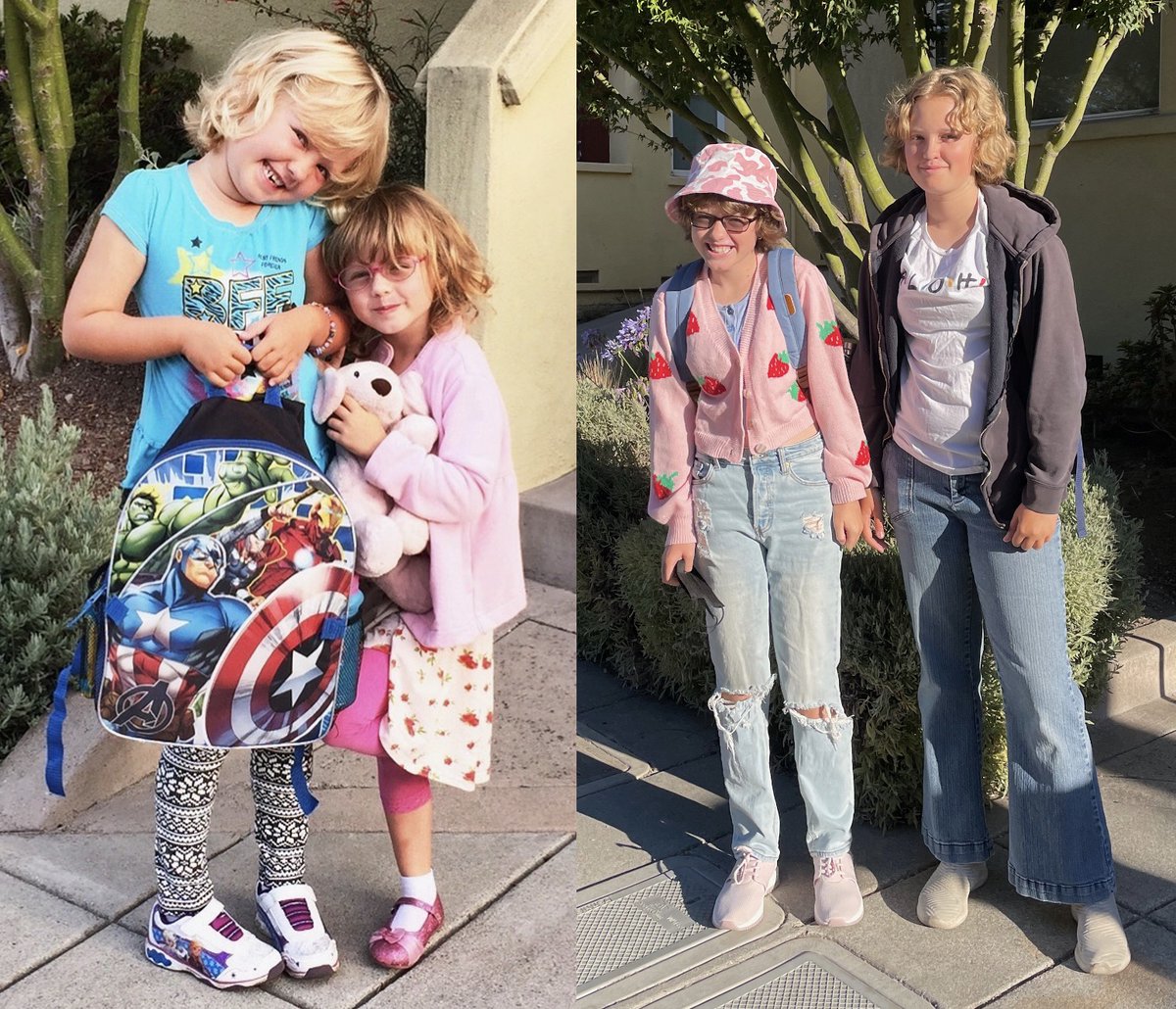 KevinWGrossman's tweet photo. GOTG: The First Day Every Day — If only it could be like the first day every day in life today. No worries except for locker combinations and class schedules, and looking forward to seeing old friends and meeting new ones. #school #growingup #BhivePower https://t.co/x3cNA6retR https://t.co/EUjanbv5kU