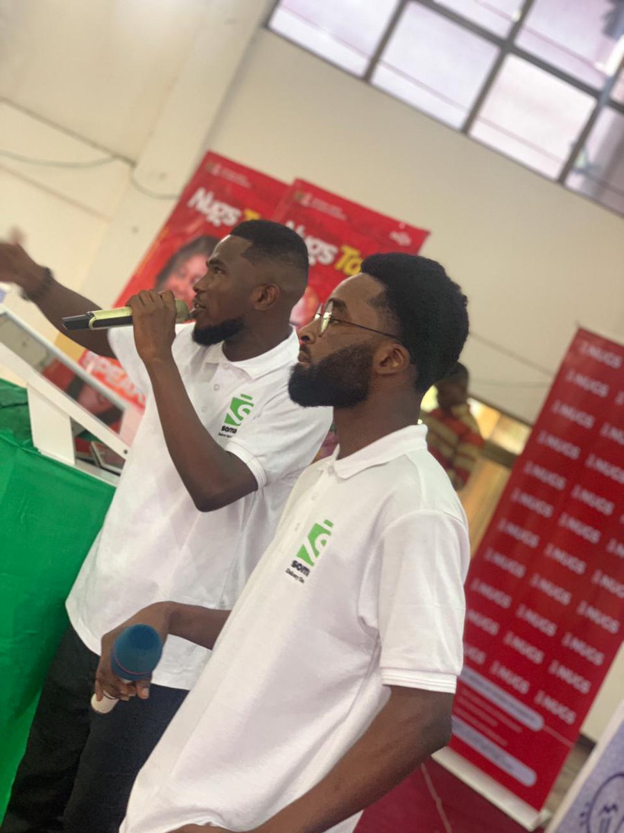 Soma__App's tweet photo. SOMA was present at the NUGS TALK, the central region edition in OLA College of Education. @src_ucc @NugsUew @voiceofUCC @ https://t.co/gN4htNA2jV