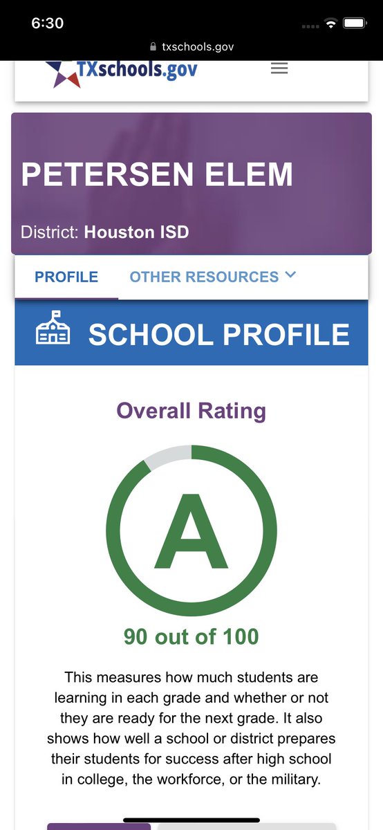 MrsDawnBuie's tweet photo. Happy Monday! I would like to share that our hard work and prayers paid off. @PetersenHISD is an A rated campus!!!!! @SSaenzPhillips #theworkcontinues https://t.co/rakoskoIQ9