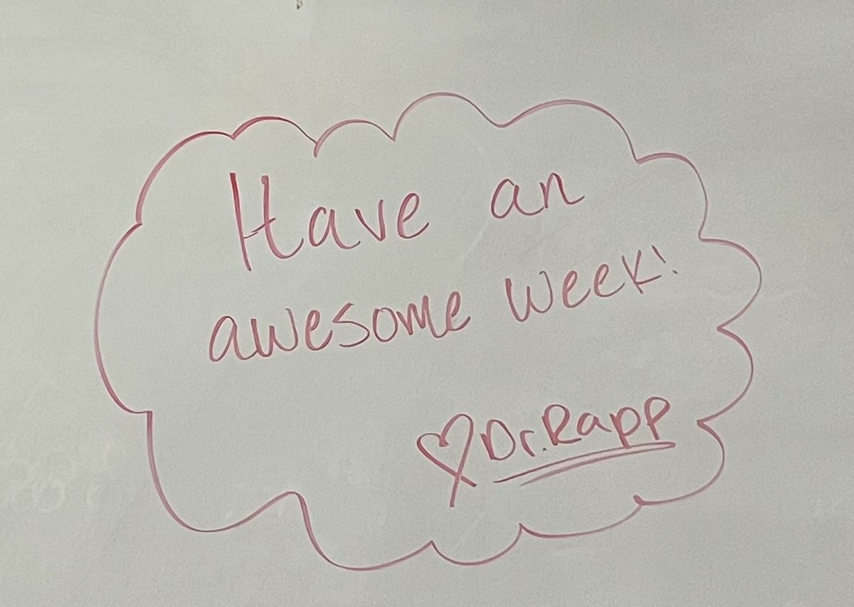 WebbSteffanie's tweet photo. Looks like @LewisvilleISD Superintendent @loridrapp was sneaking around @CreekValleyMS leaving notes for the staff this weekend!  How awesome is that❤️❤️#bestsuperintendentever #OneLISD https://t.co/YDVmdOr4aF