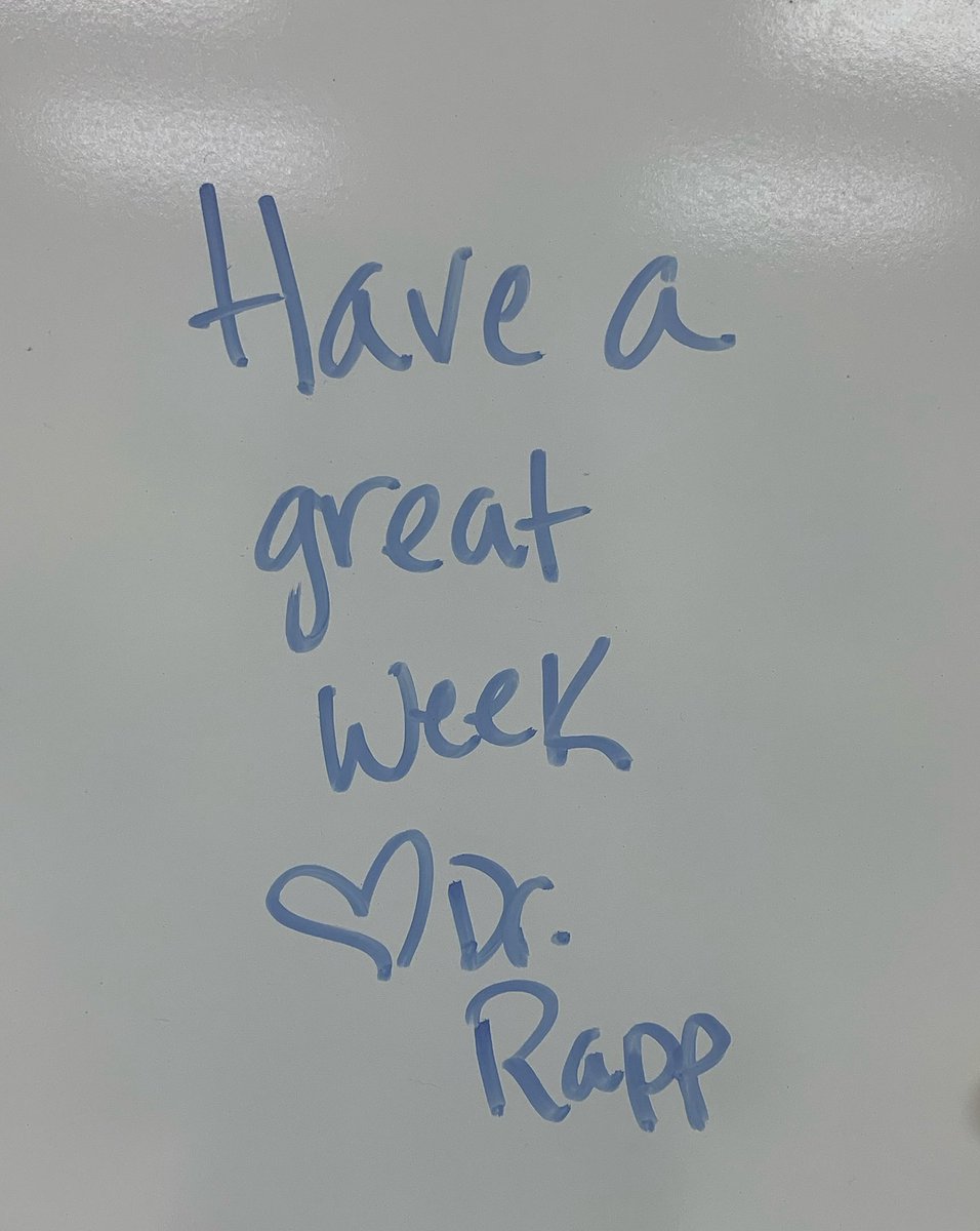 WebbSteffanie's tweet photo. Looks like @LewisvilleISD Superintendent @loridrapp was sneaking around @CreekValleyMS leaving notes for the staff this weekend!  How awesome is that❤️❤️#bestsuperintendentever #OneLISD https://t.co/YDVmdOr4aF