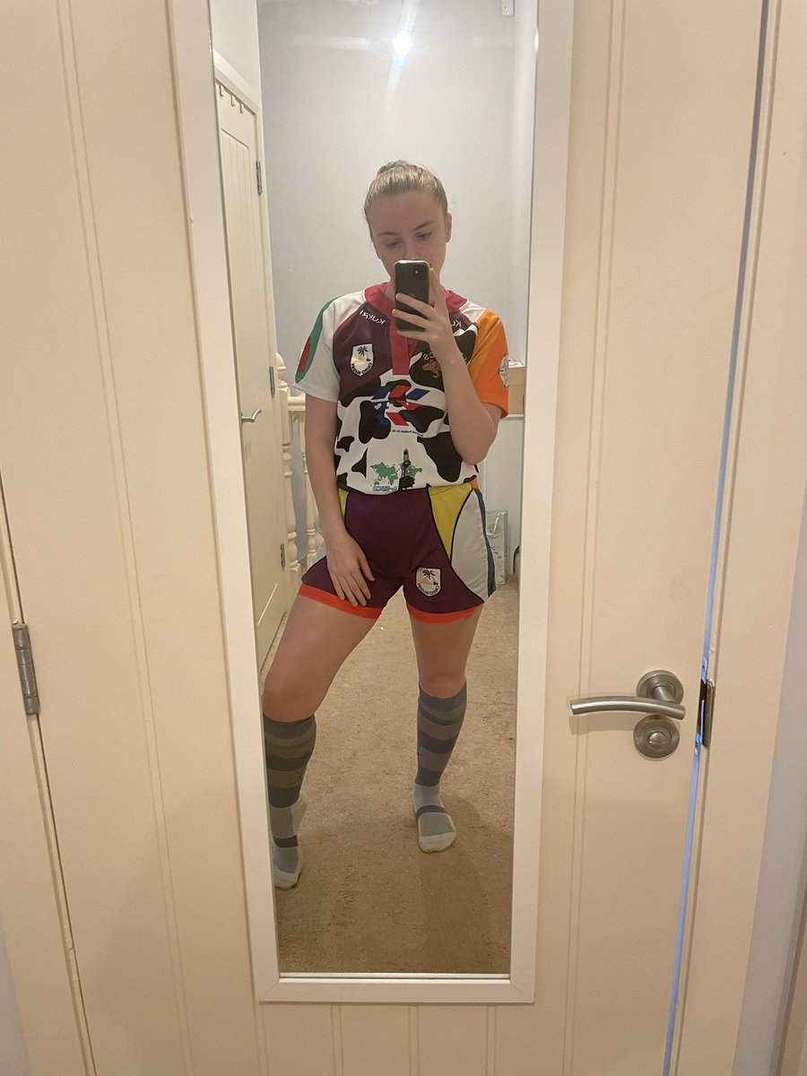 Meghan_Hoey's tweet photo. The return of #shitkit for the 22/23 season.
I’ve decided to go for full kit wanker also. https://t.co/Zb7kZqvHML
