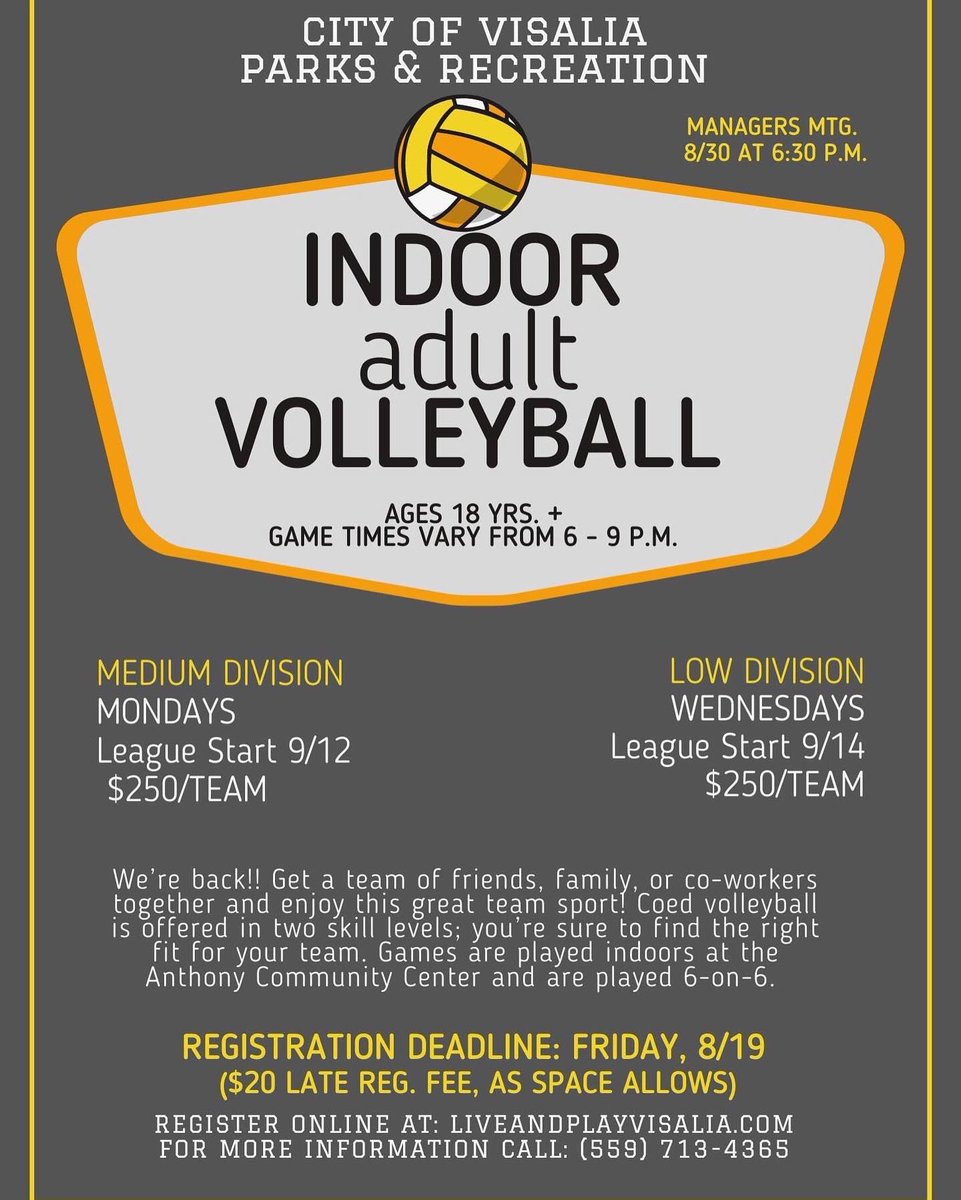Visalia Parks & Rec. tweet media