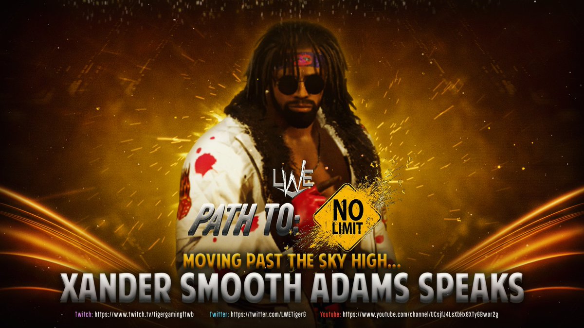 LWETigerG's tweet photo. LWE Presents The Path To: No Limit this Wednesday Night at 6:00 P.M. Est!

- We will hear from @AerialMagicianX on what's next for him !
- A Submission Match between @Crossbones2K &amp; @CKPUNK4LIFE !

You don't wanna miss it! 
Premieres on: https://t.co/NlrRwkyeng

#LWEUniverse https://t.co/H8I4JYSLdo