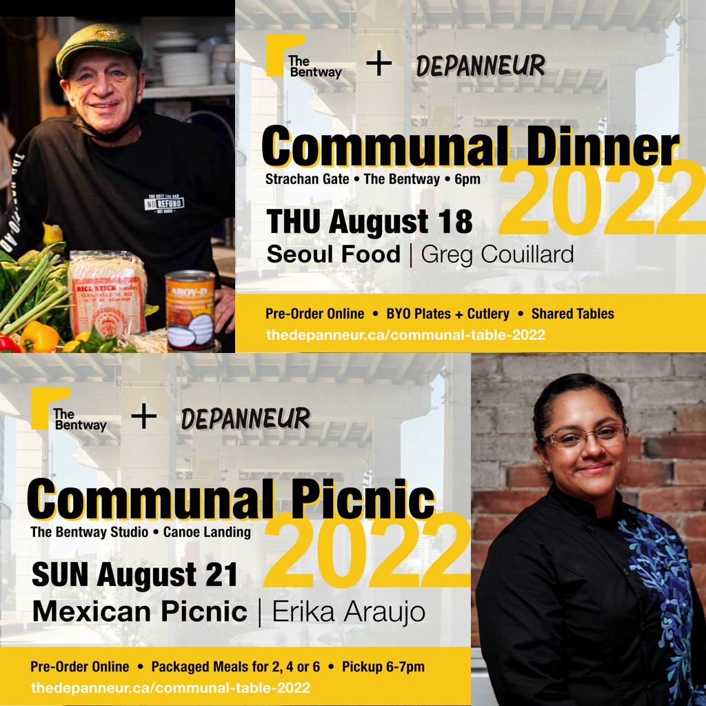 Our Last Communal Dinner of 2022! THU Aug 18: Seoul Food BBQ | Greg Couillard + SUN Aug 21: Mexican Picnic | Erika Araujo - mailchi.mp/thedepanneur/2…