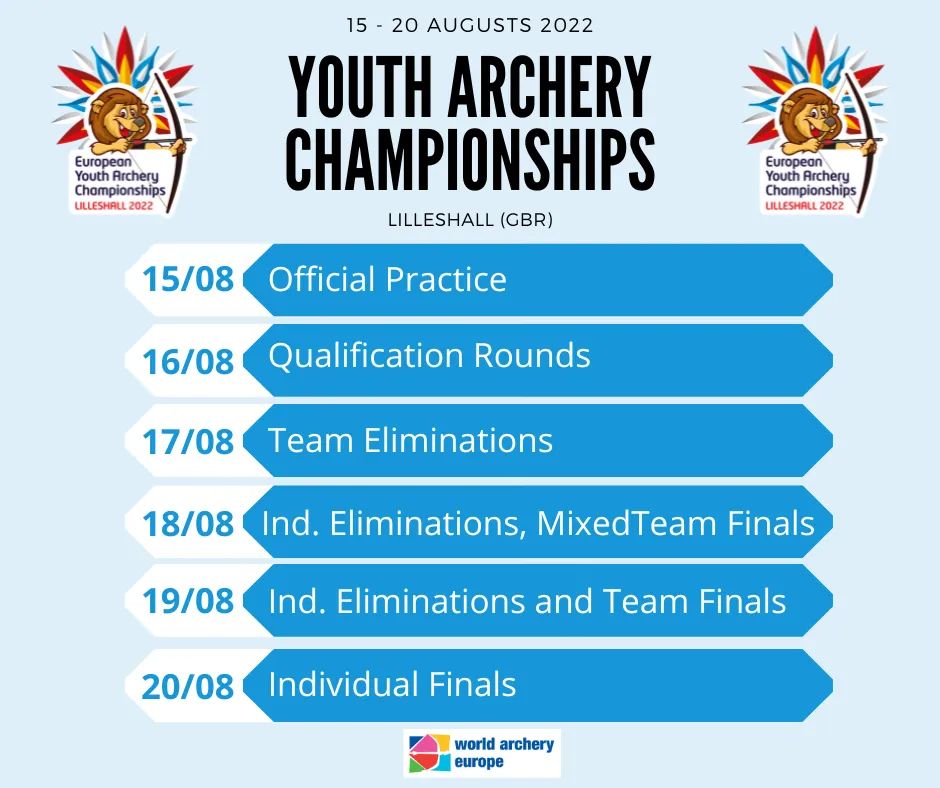 #EAYCLilleshall22

Nuestro equipo nacional, compuesto por 24 deportistas y 4 técnicos, viajó ayer a tierras inglesas para disputar el Campeonato de Europa Junior y Cadete.

Entrenamientos oficiales hoy, para disputar mañana las series clasificatorias.

MUCHA SUERTE #TeamRFETA