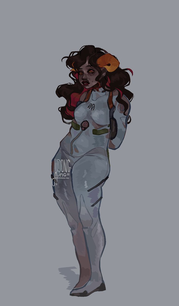 KingDDundo's tweet photo. They also kin each other, Kaworu is next #Homestuck #Evangelion #aradia #reiayanami https://t.co/NHLO4QJE2z