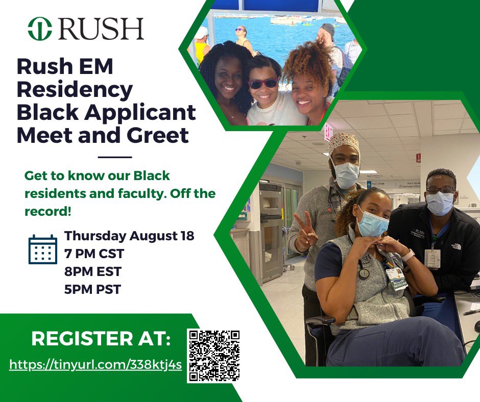 RUSH Emergency Medicine Residency tweet media