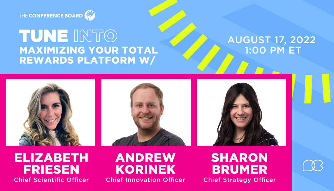 Join us Wednesday at 1:00 PM ET for a FREE webinar about making the most of your #totalrewards platform! Hear insights and advice from PartnerComm’s Chief Strategy Officer, Chief Scientific Officer, and Chief Innovation Officer. Register now: bit.ly/3C5vw9u