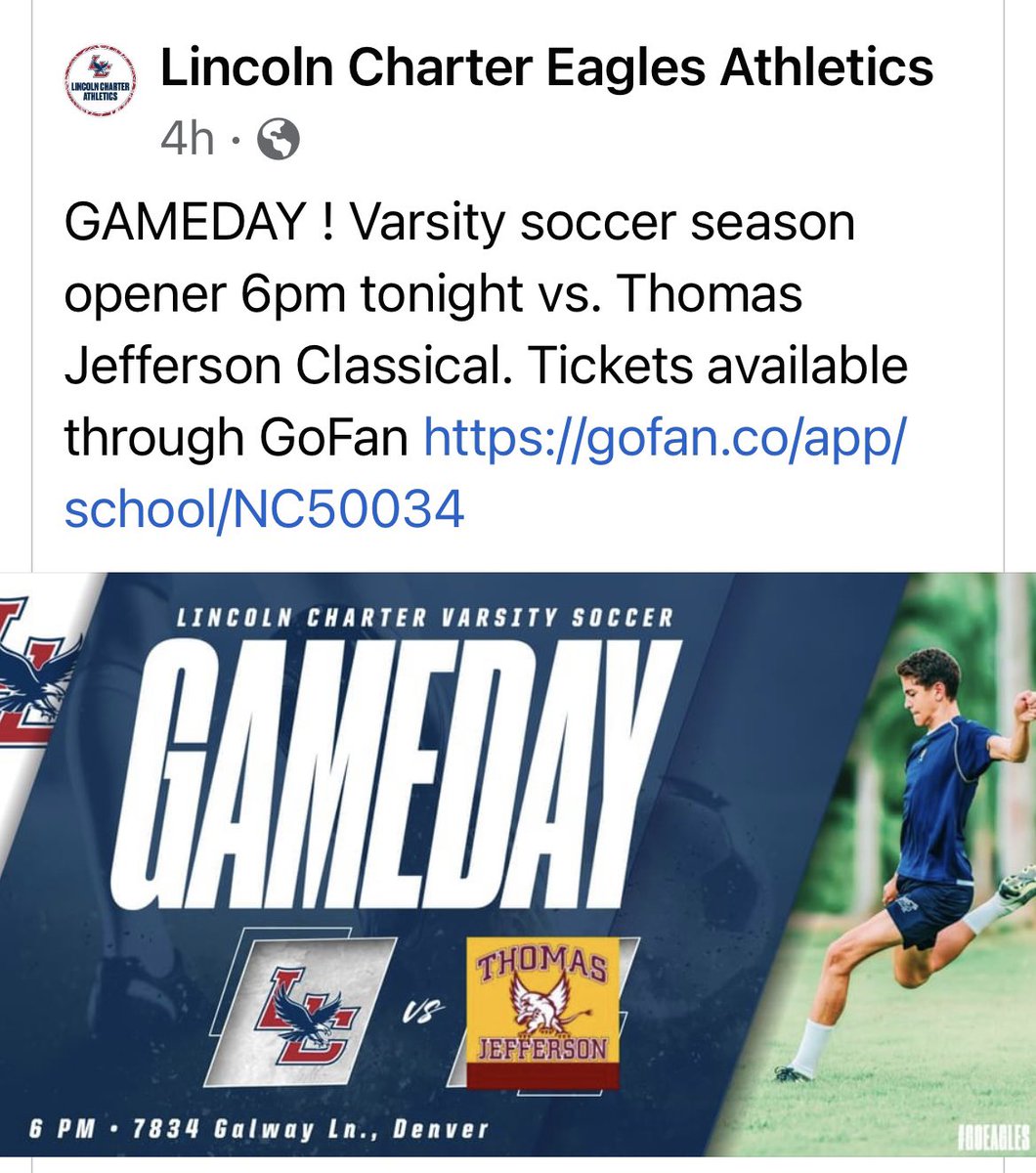 🏐🦅. #LCSSportsBoosters 

<a href="/lcs_boosters/">LCS Sports Boosters</a> <a href="/LCS__Athletics/">Lincoln Charter Athletics</a> <a href="/LCS_JBryant/">Jonathan Bryant</a> <a href="/jddalton8/">Joel Dalton #2hick</a> <a href="/housermom3/">Cindy Houser</a> <a href="/CindyHud6973/">Cindy Hudson</a> <a href="/SoccerCharter/">Lincoln Charter Soccer</a> <a href="/LincolnCharter/">Lincoln Charter</a> <a href="/lcs_denver/">LCS_Denver</a> <a href="/lcs_lincolnton/">LCS_Lincolnton</a>
