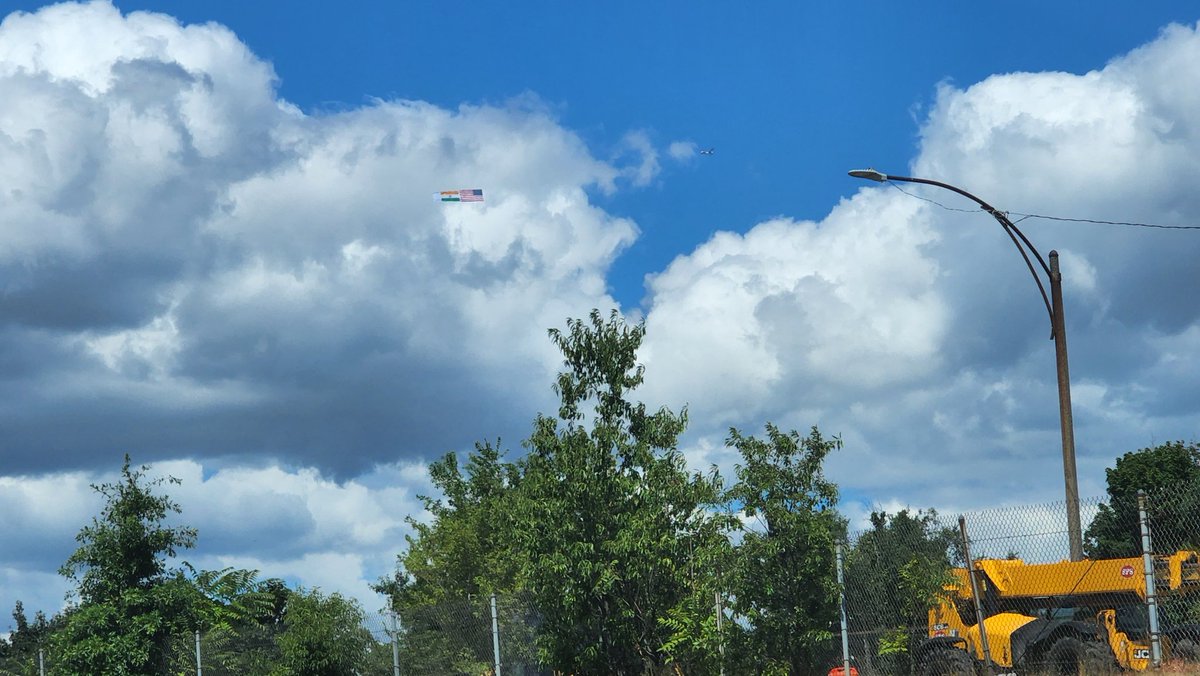 varma_mvs's tweet photo. Happy Independence day🇮🇳..flying high over Boston https://t.co/c7GDWfFTKj