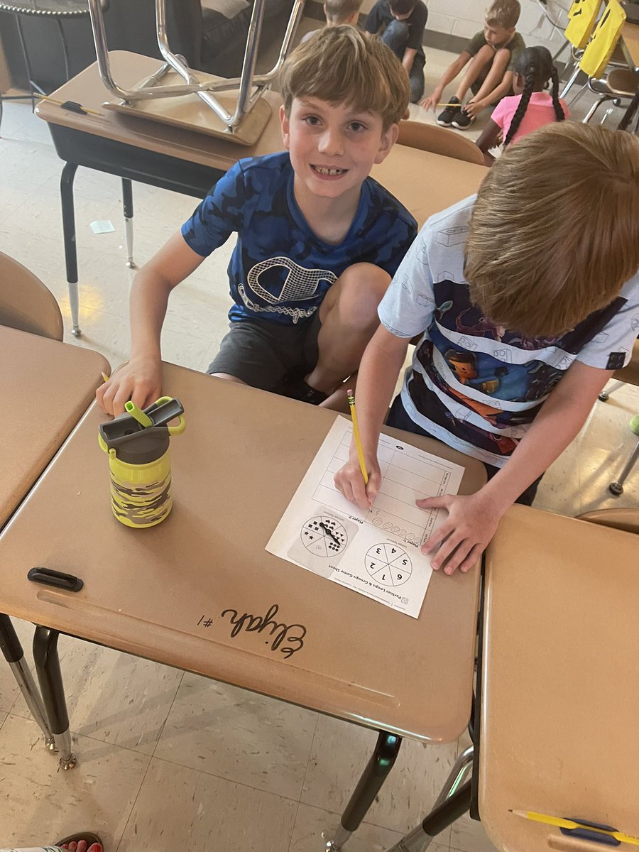 Snyder3rd's tweet photo. Mean game of loops and groups!  #multiplicationmadness https://t.co/aEdp71zsbQ