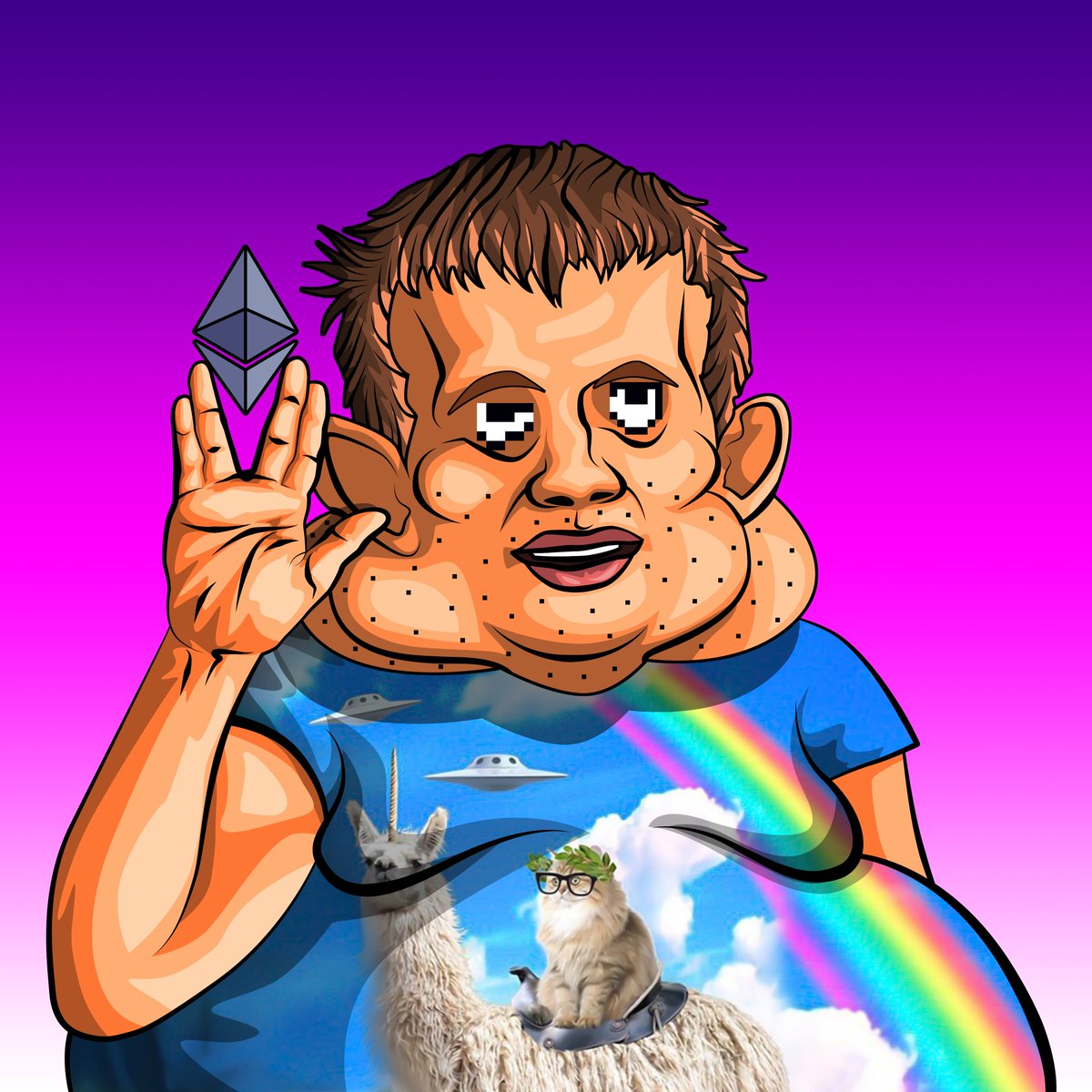 ShittyShitcoins's tweet image. We couldn't resist ourselves and sent @CryptoPervs Vitaldikkkk to The OtherShit.
Looks like the OtherShit version is coming back with a... ¿VIRUS?
#OtherShit #FreeMint #AI #Ethereum