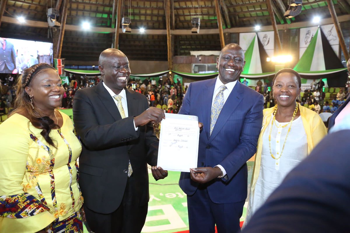 congratulations the 5th president of Kenya <a href="/WilliamsRuto/">William Samoei Ruto, PhD</a> and his deputy Rigathi Gachagua