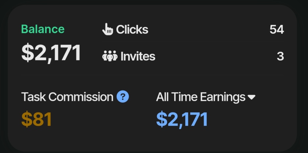 CandiceBland's tweet photo. My earnings have increased by more than $50.00 since the last earnings post 12 hours ago from people just clicking my link alone. I make money even when I don't do anything. 💯💵
Sign up 👇👇👇 you won't regret it!
Use the link below 👇
https://t.co/k56VugMQQX https://t.co/a3qnoRCTep