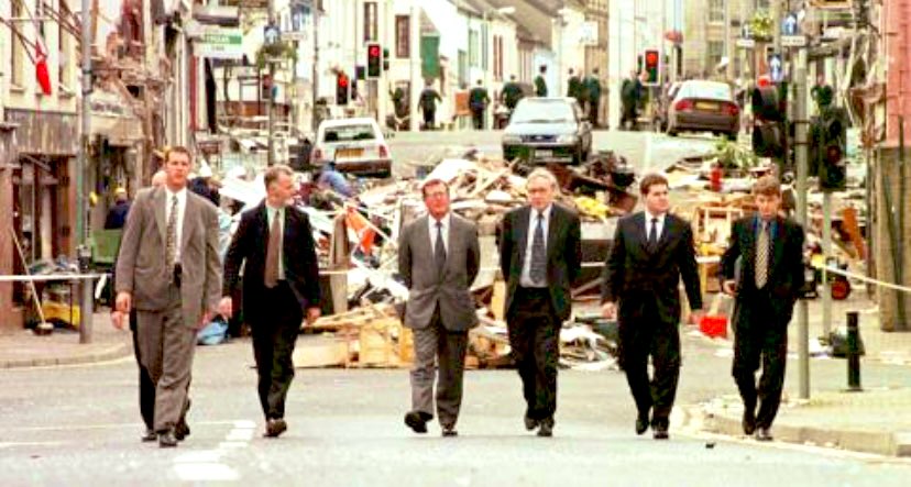 The bomb detonated at 3.10pm on 15th August 1998, in the centre of Omagh - 24 years ago. My phone went crazy and then the network jammed. We visited the scene 2 days later. 
To the youngsters who think it was all a big heroic fairytale, I wish you could see what I saw that week.