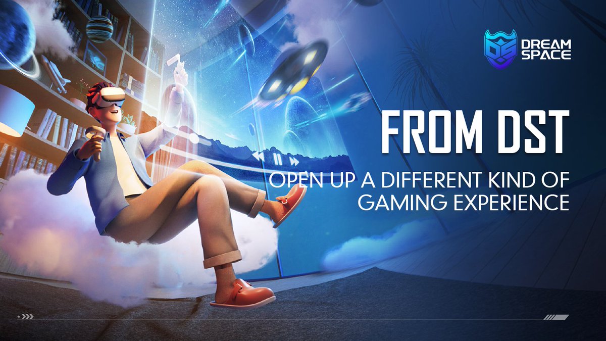 DreamSpace_DS's tweet photo. 🔥#Metaverse gives us a whole new experience
👉From #DST
🚄Open up a different kind of gaming experience

#gamefi  #Metaverse   #DST #WEB3 https://t.co/7NR7B0Domg