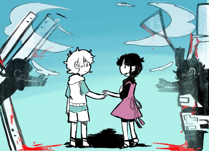 実によく在る夏の日のこと。そんな何かがここで終わった。#kgpr_fa#カゲロウデイズの日 