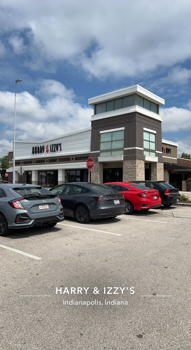 Lunch at <a href="/Harryandizzys/">Harry & Izzy's</a>, Indianapolis, IN #steak 🥩