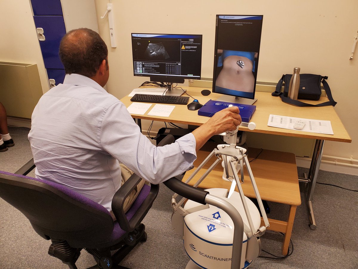 Fun day helping run the 1st ever Vascular IR Training Day at the new Midlands Imaging Academy Simulation Suite @nhsuhcw

Radiology trainees using state-of-the-art simulators & gaining hands-on practical skills in #irad procedures #withoutascalpel #likesurgeryonlymagic
