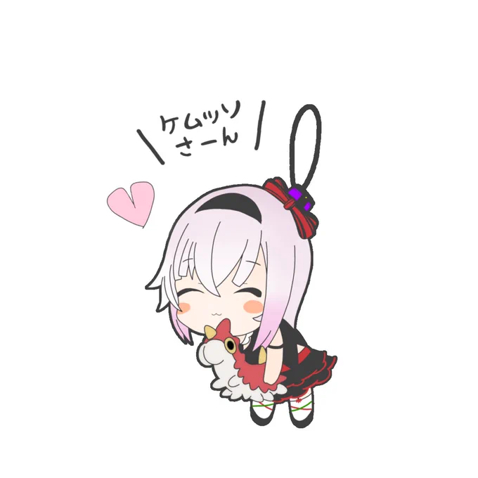 ピノ様とケムッソさんストラップ#ピノの自由帳 