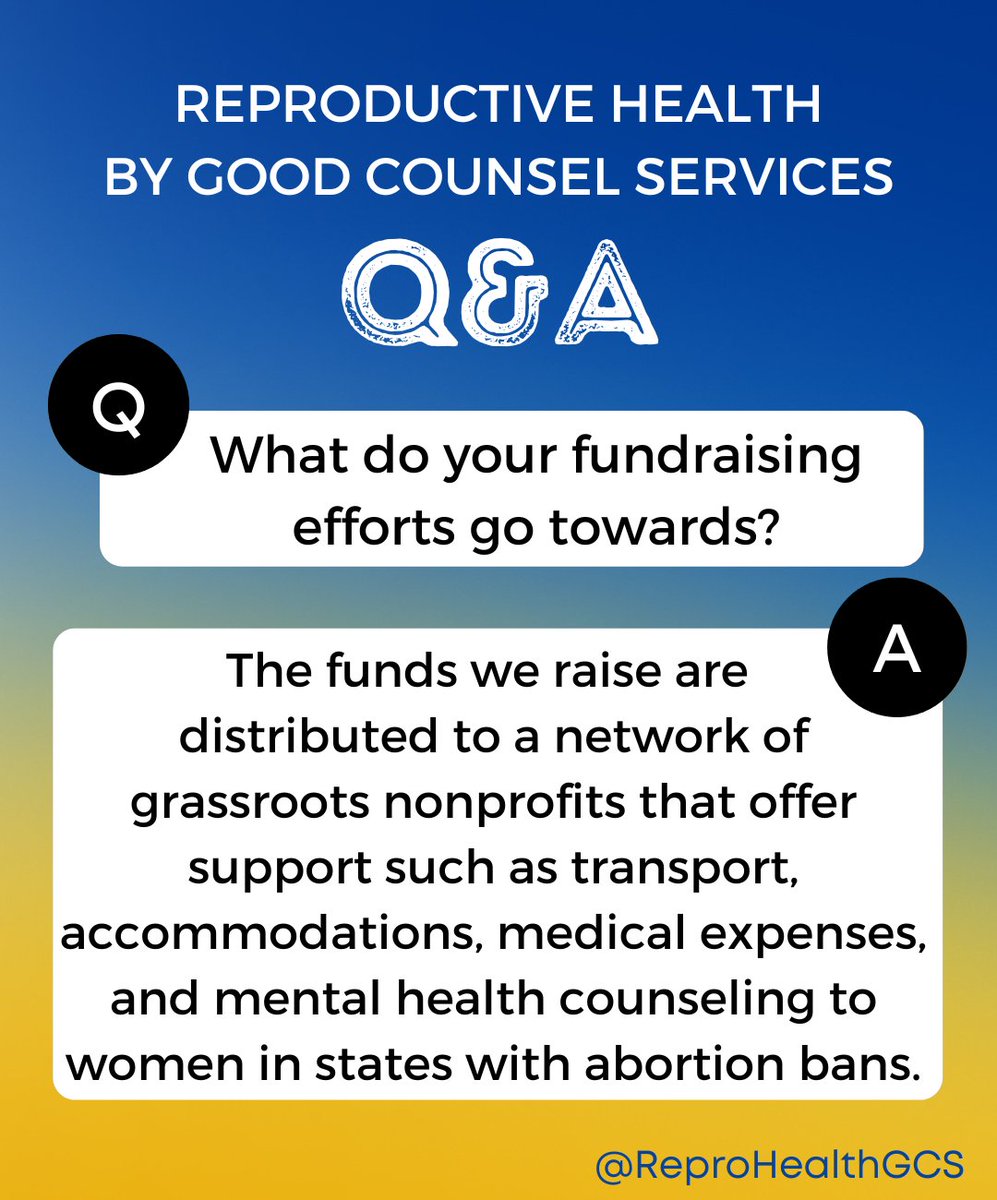 ReproHealthGCS's tweet photo. Learn more about our mission and how YOU can help make a difference in women's reproductive health + rights! Get involved now: https://t.co/GmsLJL1dv7
.
#ReproRights #AbortionAccess #WomensRights #ReproductiveHealth #RoeVWade #BansOffOurBodies #BodilyAutonomy #ReproductiveJustice https://t.co/UEYuOJIaYm