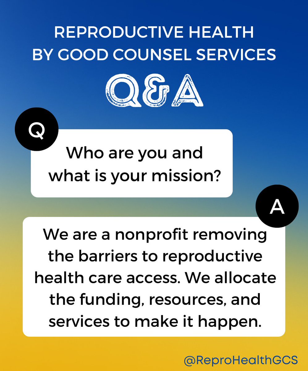 ReproHealthGCS's tweet photo. Learn more about our mission and how YOU can help make a difference in women's reproductive health + rights! Get involved now: https://t.co/GmsLJL1dv7
.
#ReproRights #AbortionAccess #WomensRights #ReproductiveHealth #RoeVWade #BansOffOurBodies #BodilyAutonomy #ReproductiveJustice https://t.co/buoT2TfNiA