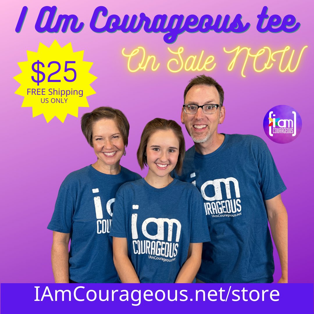IAmCourageous.net/store. FREE shipping! Thanks for supporting us as we encourage seriously ill children through uplifting entertainment🙏🏻