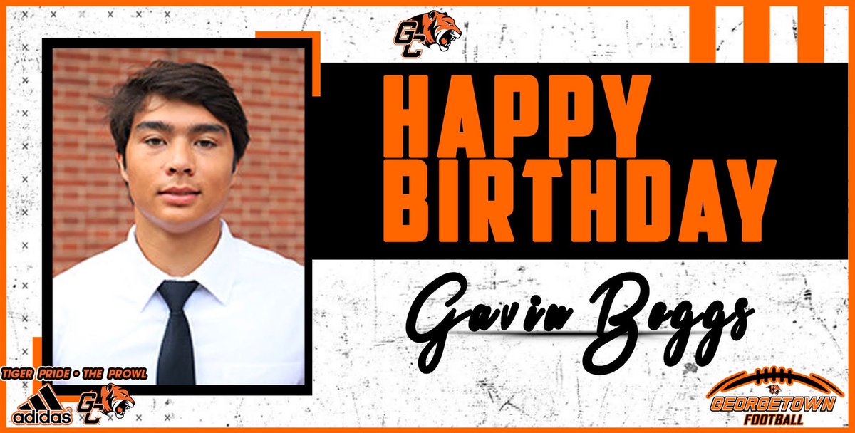 Gtown_Football's tweet image. Happy Birthday Gavin Boggs‼️
#TigerPride🐅 | #TheProwl