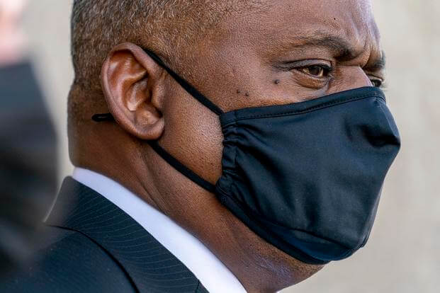 disclosetv's tweet photo. JUST IN - Quadruple vaccinated U.S. Defense Secretary Lloyd Austin infected with COVID for the second time this year. https://t.co/I6b9byTXpV