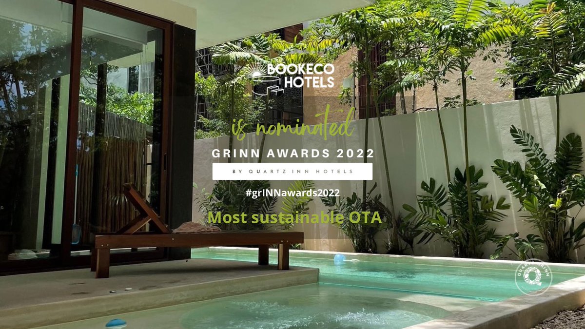 inn_hotels's tweet photo. We are happy to announce that @bookecohotels is nominated for the #GrINNAwards2022 🏆,by #QuartzInnHotels
For more details, visit👉 https://t.co/rL8IY1KBBy
#ecoaccommodation #travel #sustainable https://t.co/wivZbJrtJw