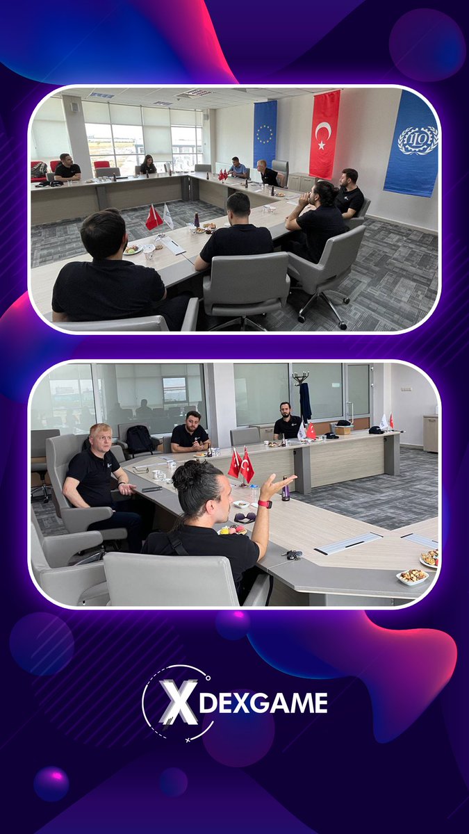 dexgame_swiss's tweet photo. A high level meeting. 👾 💪🏻

Our CEO is inspecting the team. 👀😂 https://t.co/Ak5x2tyFr9