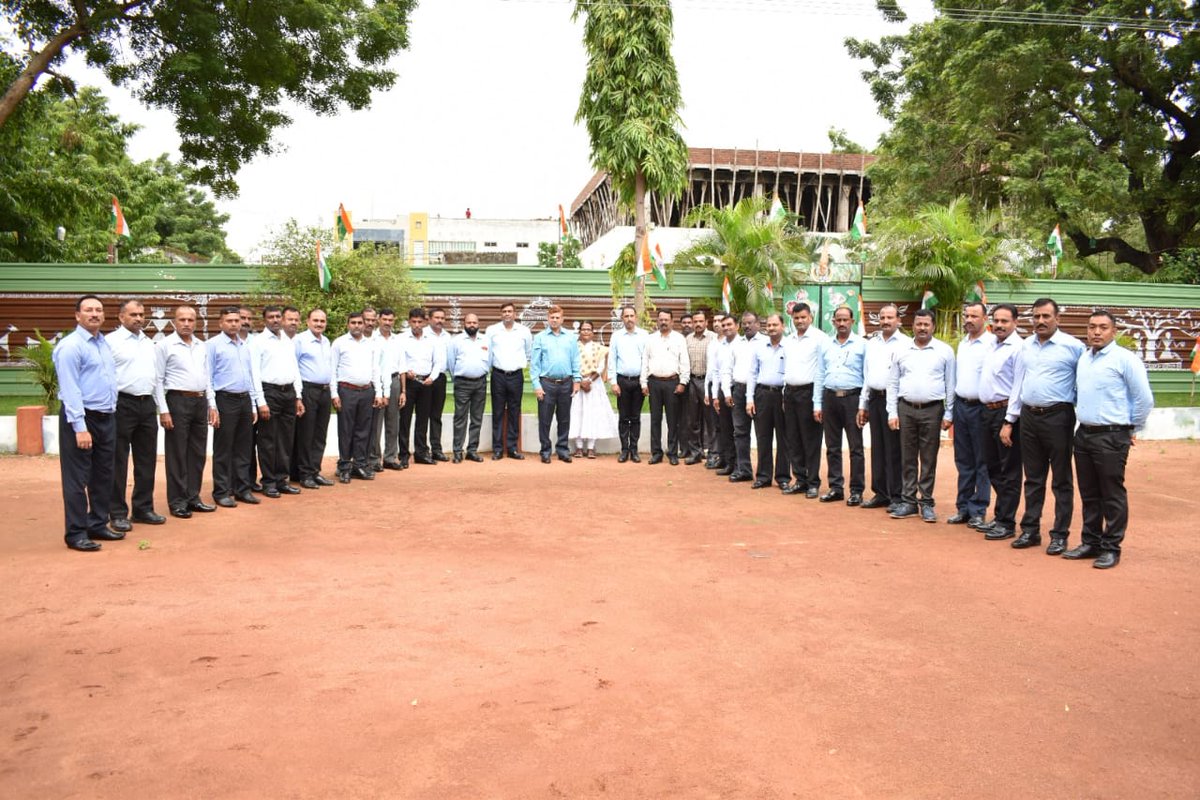 commandant141's tweet photo. 76 th Independence day at Unit Hq141 Bn. At home with SOs with Bn officers were invited for lunch and informal interactions. #CRPF #ADZ SOUTH ZONE, #Southernsector, https://t.co/0zLTYjXbgd