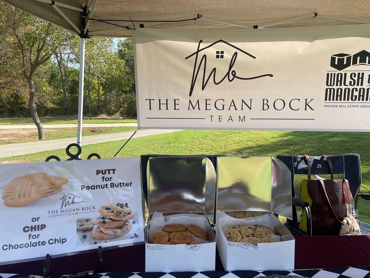 BockRealtyGroup's tweet photo. We are so excited to be at Pebble Creek this morning, sponsoring a hole at the BCS Together Golf Tournament! Are you out here today? Come say hi and pick up some Tiff's Treats! @GabeBock
#Community #BCSTogether #Aggieland #CollegeStation #BryanTX #MeganBockRealtor #WalshMangan https://t.co/L1MncNVHqx