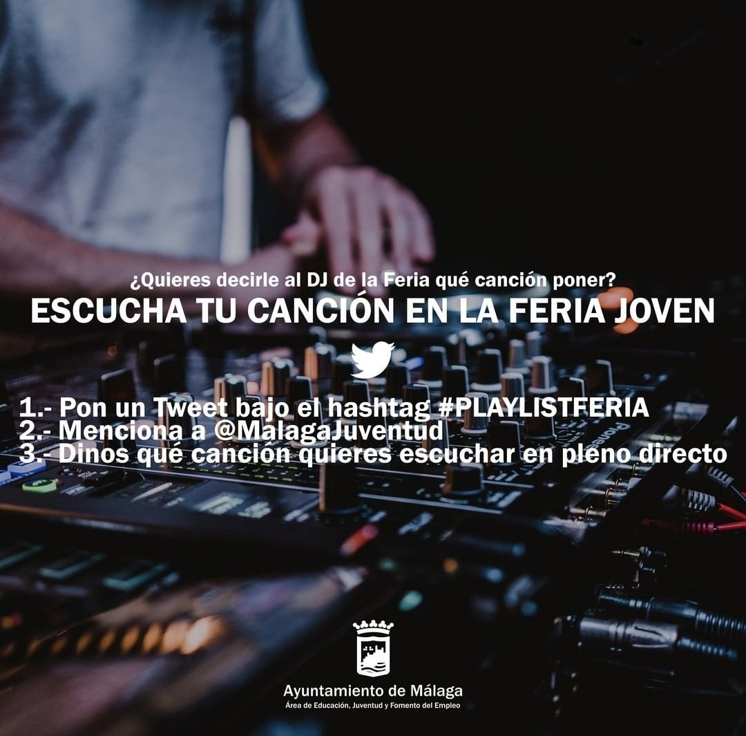NoeliaFrancoESP's tweet photo. ¿Os gustaría escuchar a @soynoeliafranco en la Feria Joven de Málaga con su tema #SoloUnoMás? 😏 Pídela mencionando a @MalagaJuventud con el HT #PlaylistFeria 🎶 https://t.co/N870bDt8FY